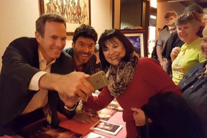 BTFS cast signings with Todd Terry and Benjamin Dane as we pose for a fan selfie!