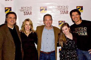 Cast shot with director, Andrew Librizzi, Renee O’Connor, Todd Terry, Cherami Leigh and Benjamin Dane.